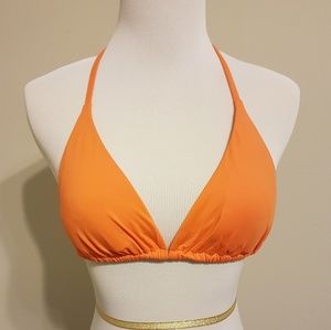 Becca Coral/Orange bikini top